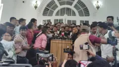 চিফ প্রসিকিউটর তাজুল ইসলামের ব্রিফিং (ফাইল ছবি)