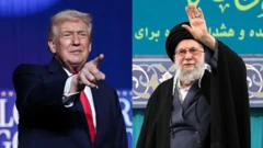 अमेरिकी राष्ट्रपति ट्रंप और ईरान के सर्वोच्च नेता ख़ामेनेई