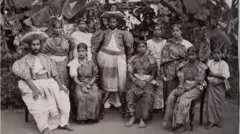 Kandyan Chiefs and their family