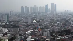 Cakarta'nın yarısına yakını su seviyesinin altında.