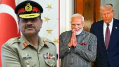 ਆਸਿਮ ਮੁਨੀਰ, ਪ੍ਰਧਾਨ ਮੰਤਰੀ ਨਰਿੰਦਰ ਮੋਦੀ, ਡੌਨਲਡ ਟਰੰਪ