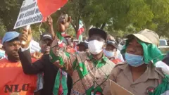 NLC strike 2021: Nigeria Labour Congress [NLC] 'minimum wage protest'