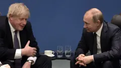 Борис Джонсон, Владимир Путин