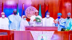 Aarẹ Buhari atawọn aṣofin