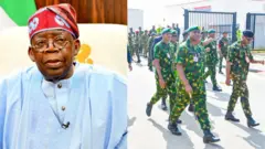Onyeisiala Tinubu kelere ndịagha ahu maka otu ha si lụọ ọgụ iji chụpu ndị na-eyi ọha egwu, na iji hụ na Boko Haram enweghị ike iweghara obodo ndị ndịagha ahụ na-echekwa.