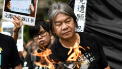 Участники протектов 2019 г. в Гонконге