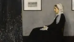 "Композиція в сірому та чорному кольорах: Портрет матері художник" також відома як "Мати Вістлера"