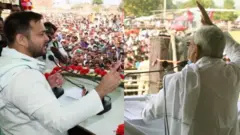 तेजस्वी यादव और नीतीश कुमार