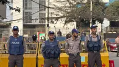 নির্বাচন ও ফলাফল ঘোষণার দিন ইসিতে নিরাপত্তা বাড়ানো হয়েছিল