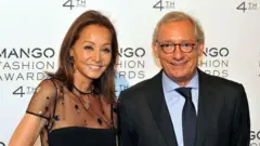 Isabel Preysler e Isak Andic.