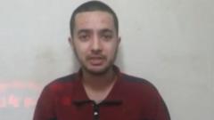 Hamas, Gazze'de tutulan bir rehinenin yaşadığını gösterdiği düşünülen bir video yayınladı.