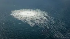 Video muestra fuga en gasoductos de Rusia