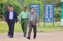 ဦးညိုစောနဲ့ ဗိုလ်ချုပ်မှူးကြီး ပုံဟောင်း