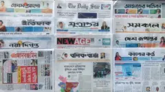 ঢাকা থেকে প্রকাশিত সংবাদপত্র