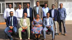 እቶም ምስ ኣማኻሪት ፕረዚደንት ዝተራኸቡ ኤርትራውያን ኣውፈርቲ