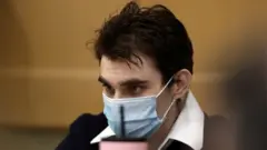 Nikolas Cruz en su audiencia