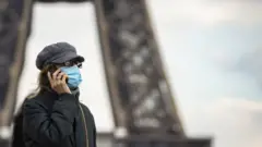 Paris, Prancis, lockdown