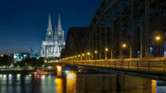 Foto da Catedral de Colonia, na Alemanha.