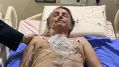 Jair Bolsonaro in hospital