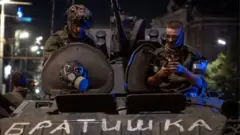 російський танк