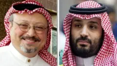 سعودی ولی عہد شہزادہ سلمان اور صحافی خاشقجی