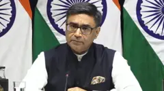 भारत के विदेश सचिव विक्रम मिसरी 