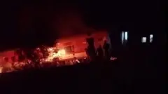 तमिलनाडु में दो ट्रेनों में हुई टक्कर