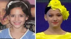 آمي وآنو وهما بعمر 12 سنة