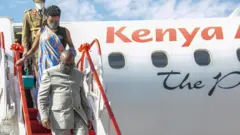 Ku butumire bwa mugenzi we Uhuru Kenyatta, Perezida Evariste Ndayishimiye aratangira uruzinduko rw'iminsi ibiri muri Kenya nk'uko bitangazwa n'ibiro bye.