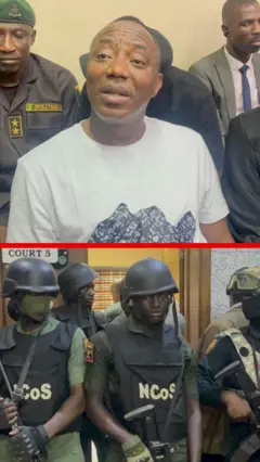 Omoyele Sowore in court