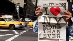 9.11 테러 이후 'I ♥ NY' 로고에는 '어느 때보다 더(MORE THAN EVER)'라는 문구가 추가됐다.