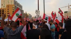 مظاهرات لبنان
