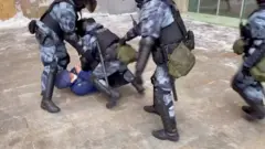 Задержание на Пушкинской площади