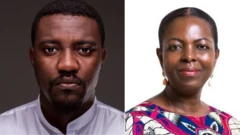 Elections Ghana: John Dumelo and Lydia Alhassan