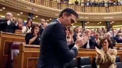 Pedro Sánchez en el Congreso
