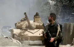 Ahrar El Şam örgütü mensupları 