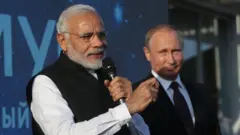 పుతిన్, నరేంద్ర మోదీ