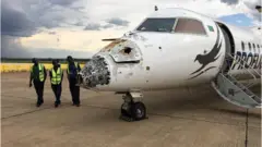 Xiyyaara Zaambiyaa bakakkaan itti beeke