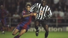 Karawar Newcastle da Barcelona