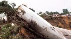 Crash de l'avion-cargo de Tshisekedi: quatre corps retrouvés