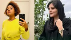 مهسا أميني وميادة عادل