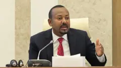 ጠቅላይ ሚኒስትር ዐቢይ ባለፈው ኅዳር በምክር ቤቱ በተገኙበት ጊዜ 