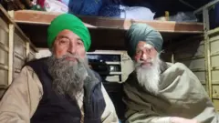 शंभू बॉर्डर पर किसान