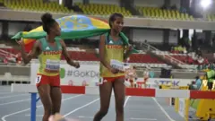 አትሌት ዘርፌ ወንድማገኝ እና እመቤት ከበደ