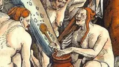 ਡੈਣਾਂ ਦੇ ਸ਼ੈਤਾਨ ਨਾਲ ਜਗਰਾਤੇ ਦੌਰਾਨ ਨਾਚ ਦੀ ਪੇਸ਼ਕਾਰੀ- ਨਿੱਜੀ ਸੰਗ੍ਰਿਹ