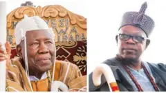 Olubadan, Ọba Saliu Adetunji ati Oloye Lekan Balogun