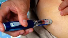 شخص مصاب بمرض السكري.