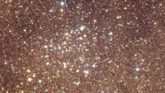 Un cúmulo estelar abierto, captado por el telescopio Euclid