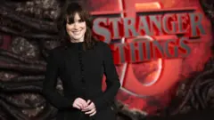 Winona Ryder attends the Los Angeles premiere of Netflix's "Stranger Things" Season 5 at TCL Chinese 6 Theatres on November 06, 2025 in Hollywood, California