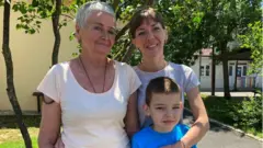 Galina, Antonina i Jura
